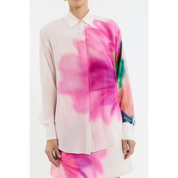 Rebecca Vallance Multicolour Tops The Dahlia Blossom Blouse infuses chic style with comfort