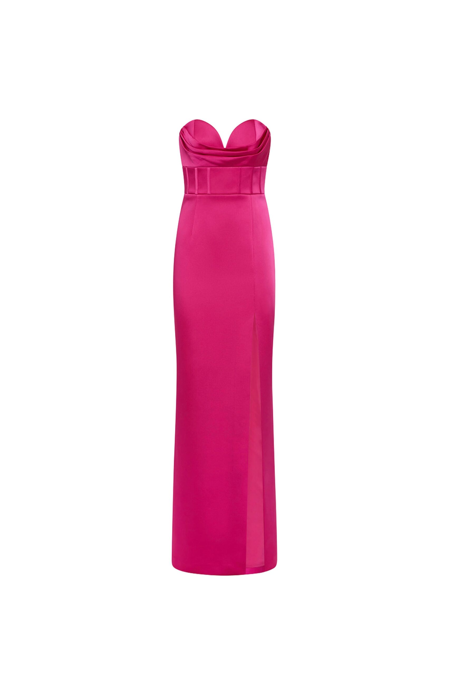 Rebecca Vallance Pink Dresses The Saskia Gown is striking in hot pink