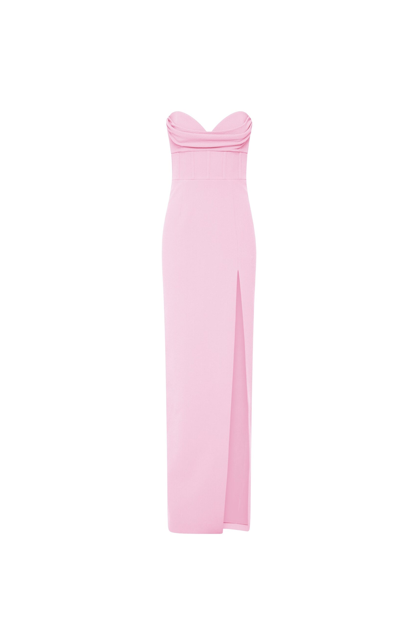 Rebecca Vallance Pink Dresses The Skyla Gown is striking in pink