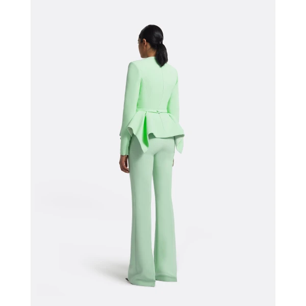 Safiyaa Alexa Trousers In Brook Green, view 3