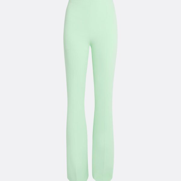 Alexa Trousers In Brook Green by Safiyaa ‚Äì luxury pants in Green available at Coveti