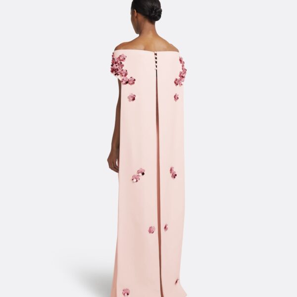 Arabella Harness With Soshin Dress In Pale Pink by Safiyaa ‚Äì luxury dresses in Pink available at Coveti