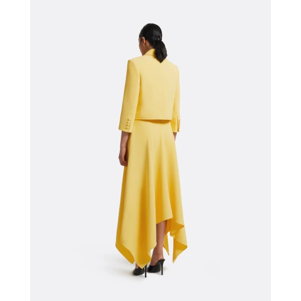 Safiyaa Arata Jacket In Aspen Gold With Crystal, view 4
