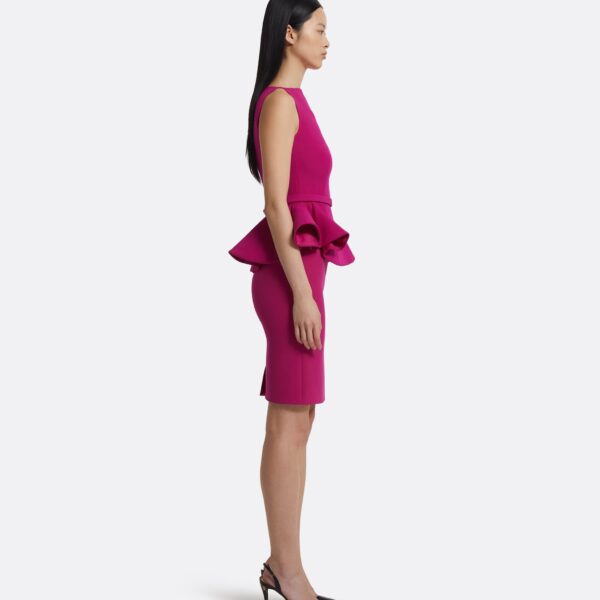 Ayaka Skirt In Fuchsia by Safiyaa ‚Äì luxury skirts in Pink available at Coveti