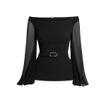 Safiyaa Tops luxury Clothing from Coveti Marketplace