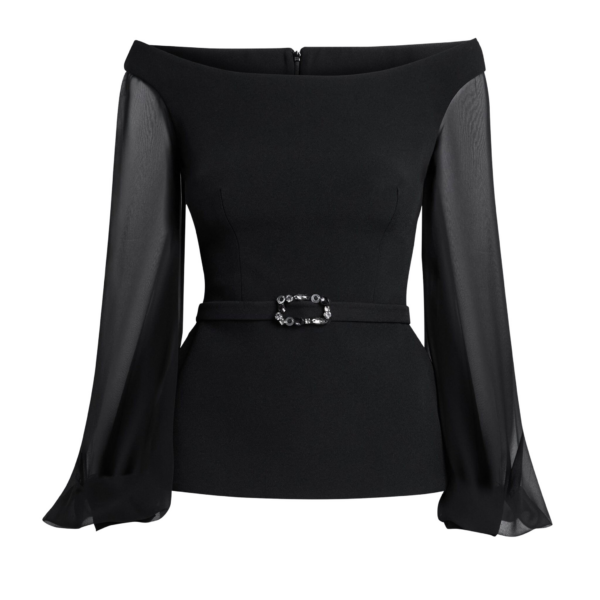 Safiyaa Tops luxury Clothing from Coveti Marketplace