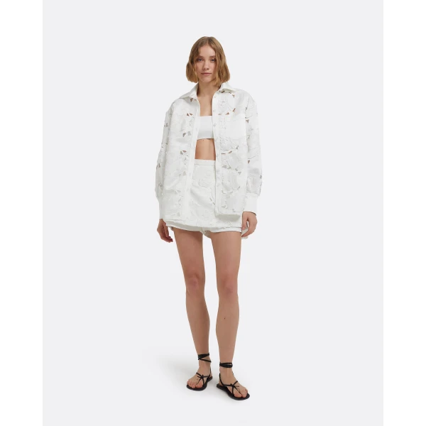 Safiyaa Gia Top In Ivory, view 3