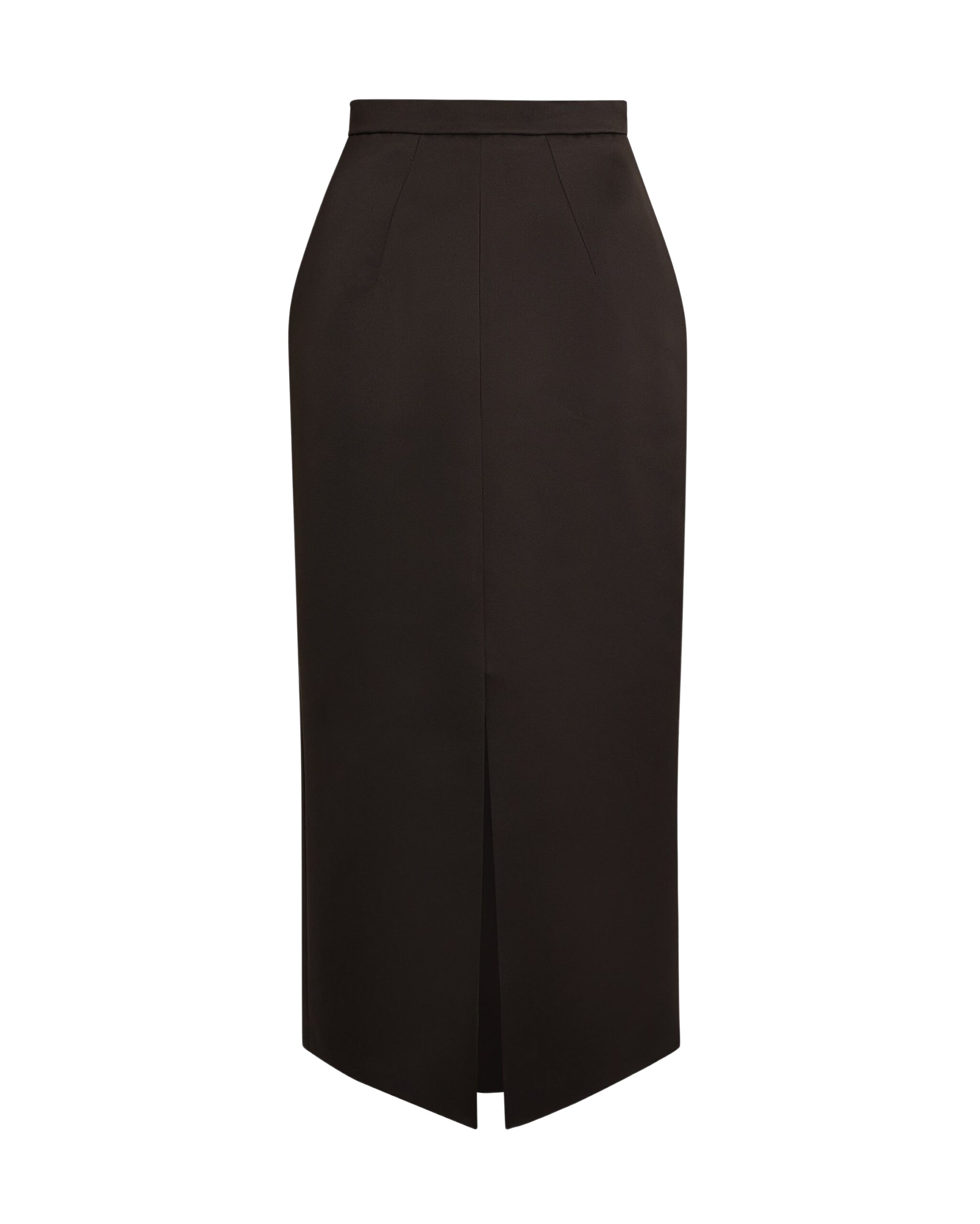 Safiyaa Grainee Skirt In Peat Brown