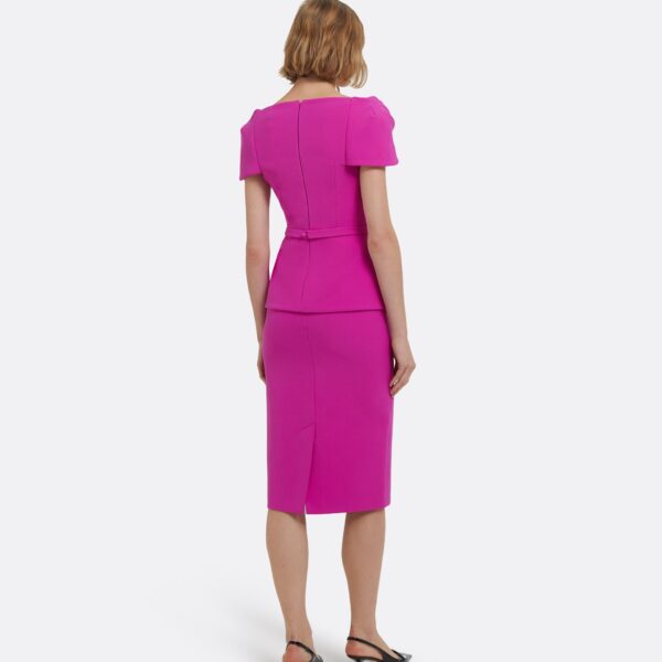 Hokoku Skirt In Pompeii by Safiyaa ‚Äì luxury skirts in Pink available at Coveti