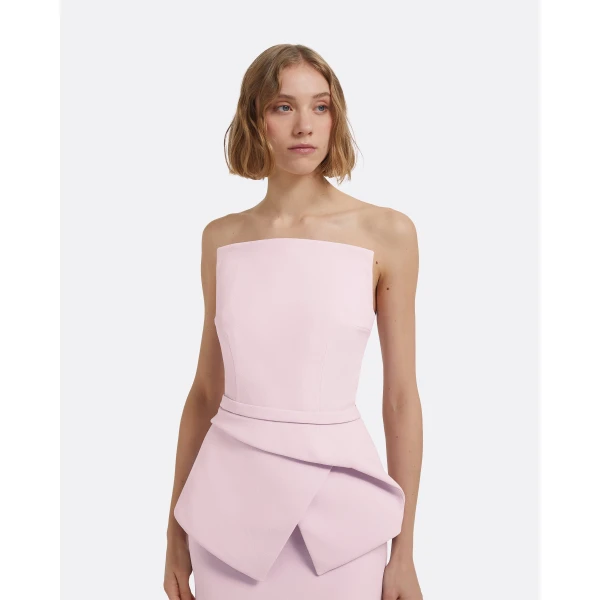 Safiyaa Kendall Top In Lilac Snow, view 5
