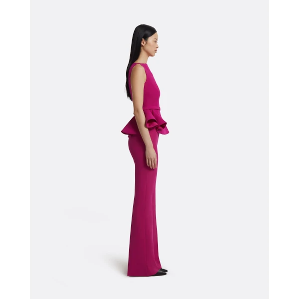 Safiyaa Komomi Top In Fuchsia, view 6