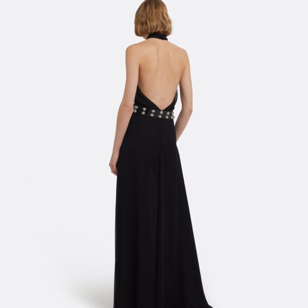 Lisbeth Belt In Black by Safiyaa ‚Äì luxury belts in Black available at Coveti