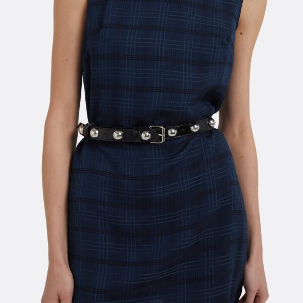 Lulu Belt In Black by Safiyaa ‚Äì luxury belts in Black available at Coveti