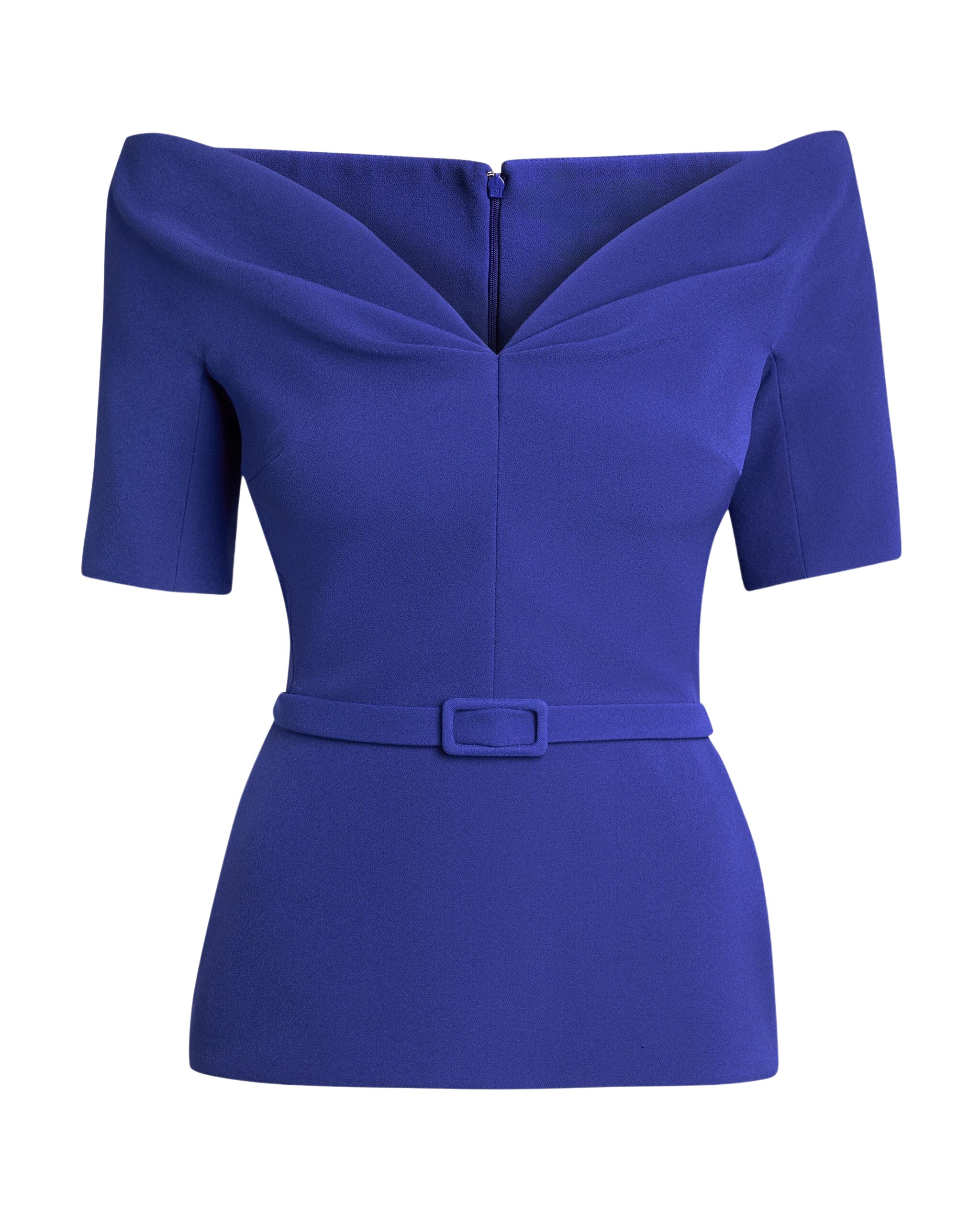 Safiyaa Lyddie Top In Skiathos Blue