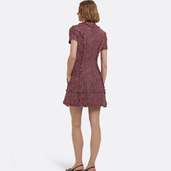 Misa Short Dress In Multi-Pinks by Safiyaa ‚Äì luxury dresses in Pink available at Coveti
