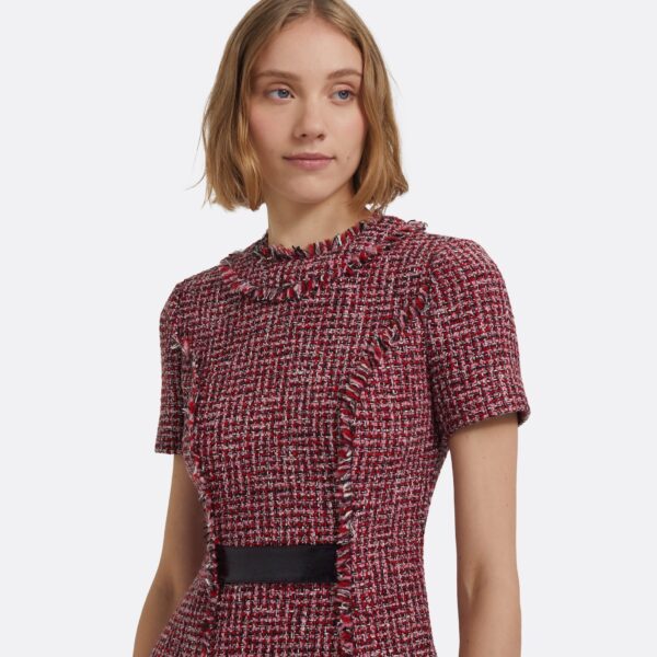 Misa Short Dress In Multi-Pinks by Safiyaa ‚Äì luxury dresses in Pink available at Coveti