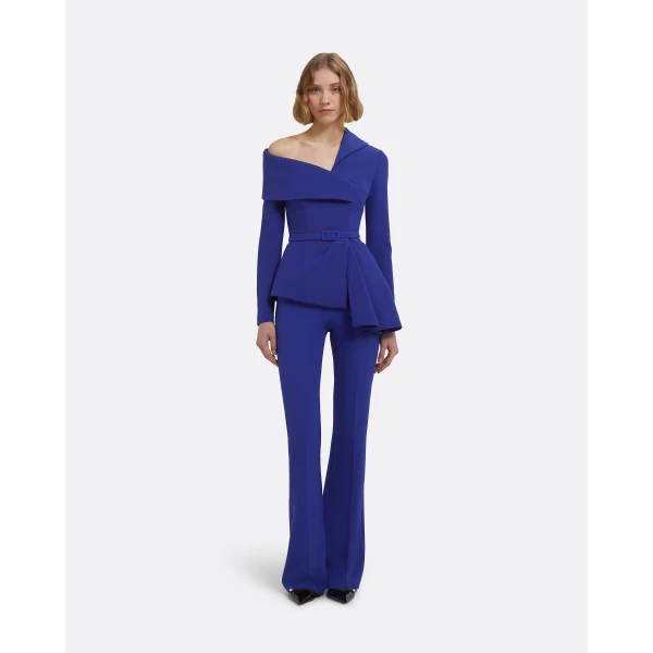 Safiyaa Odessa Tops In Skiathos Blue Top, view 3