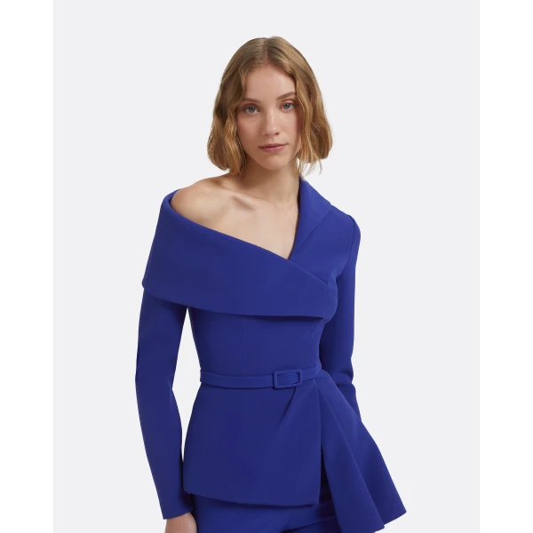 Safiyaa Odessa Tops In Skiathos Blue Top, view 5