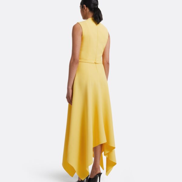 Okimi Dress In Aspen Gold With Aspen Gold by Safiyaa ‚Äì luxury dresses in Gold available at Coveti