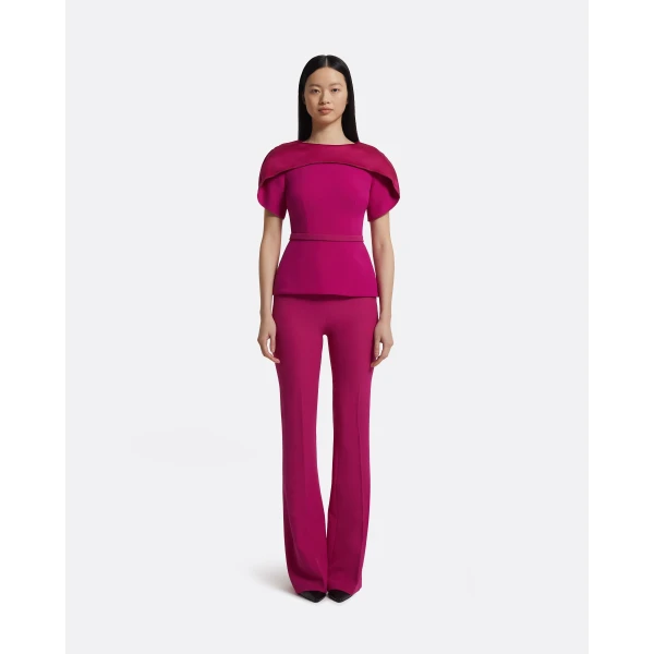 Safiyaa Runa Top In Fuchsia, view 3