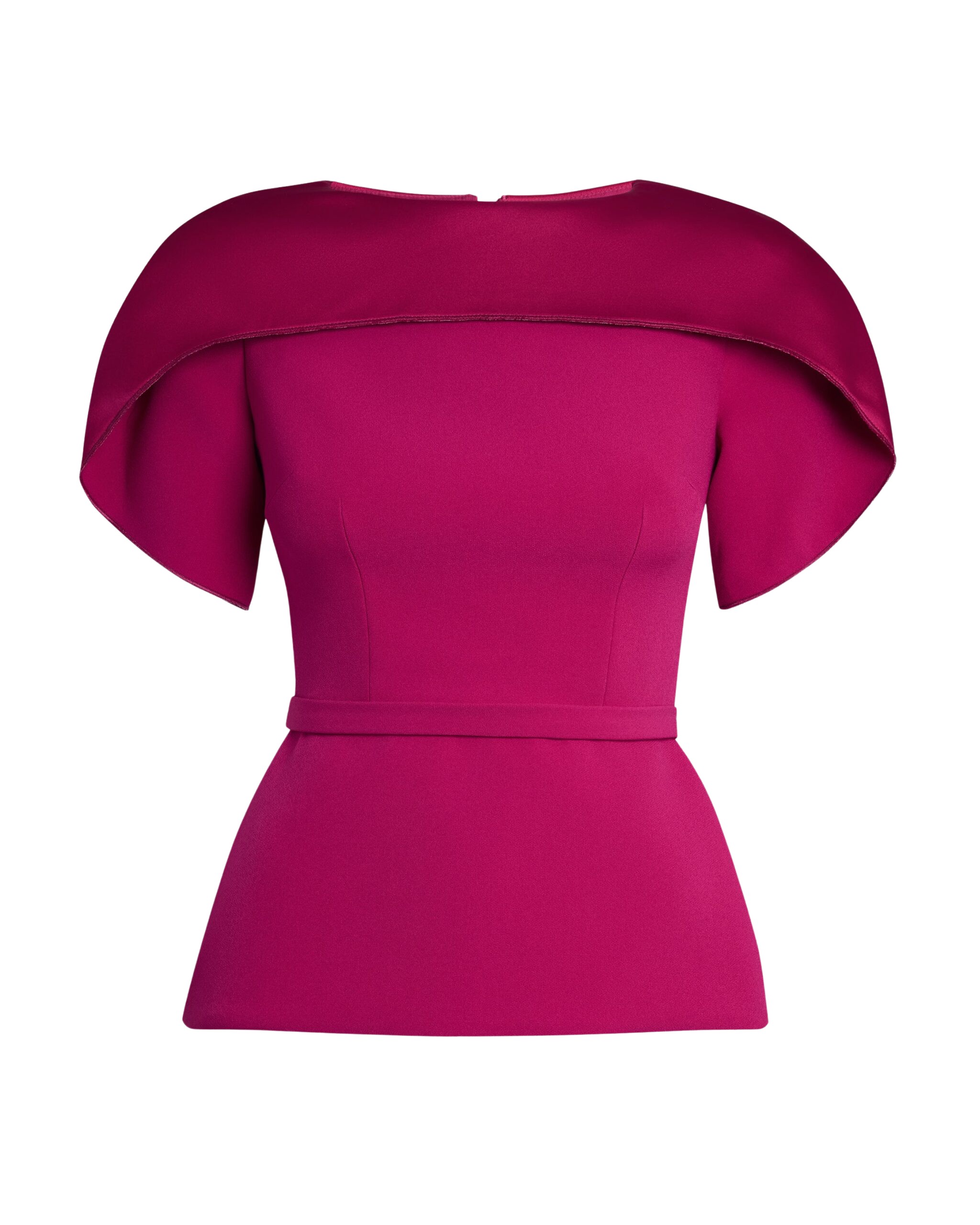 Safiyaa Runa Top In Fuchsia