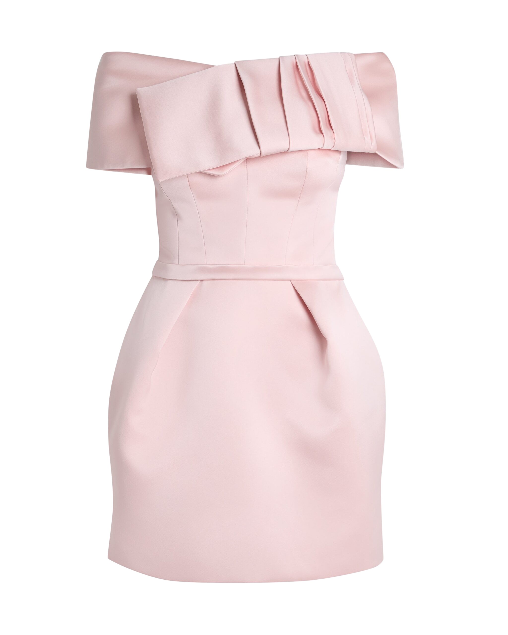 Safiyaa Senka Short Dress & Hanabi Harness In Lotus Bloom