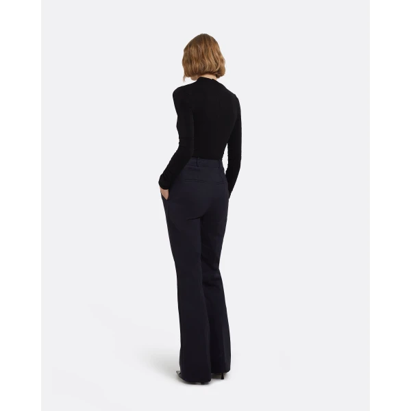 Safiyaa Tova Bodysuit In Black, view 4