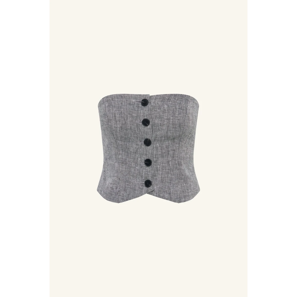 Amanda Button Up Bodice - Image 8