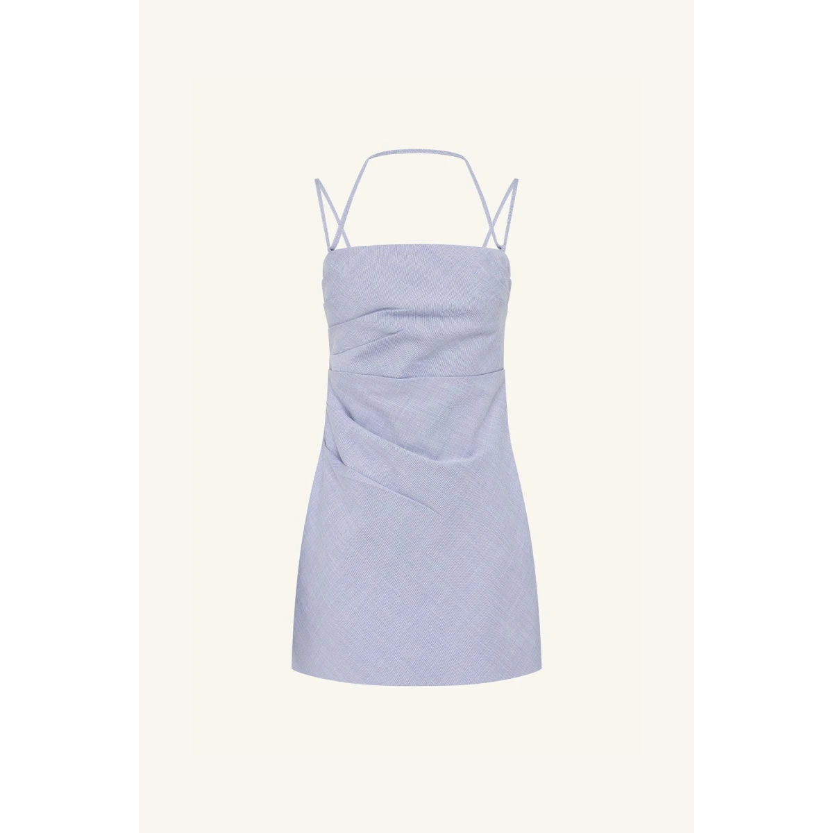 Asher Draped Mini Dress - Image 8