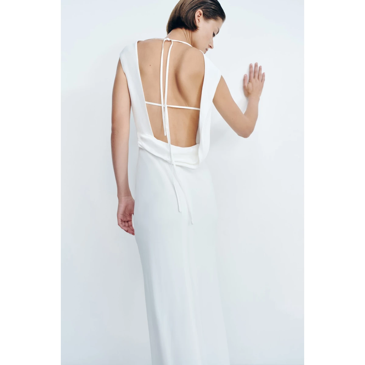 Rio Cowl Open Back Maxi Dress - Image 7
