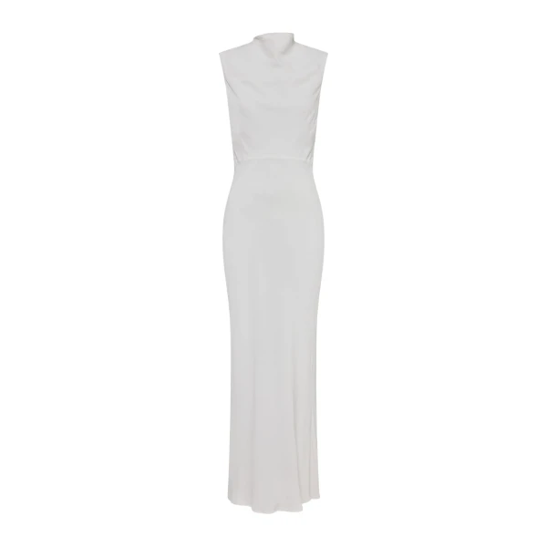 Rio Cowl Open Back Maxi Dress
