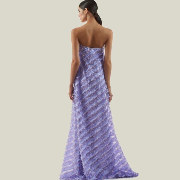 Taller Marmo kaftan dress with statement sleeves – designer fashion Coveti