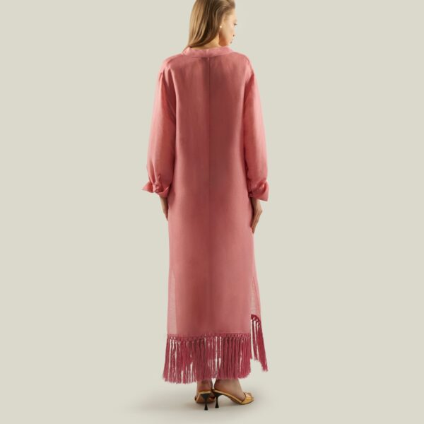 Taller Marmo kaftan dress with statement sleeves – designer fashion Coveti