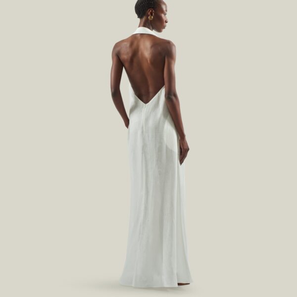 Taller Marmo kaftan dress with statement sleeves – designer fashion Coveti