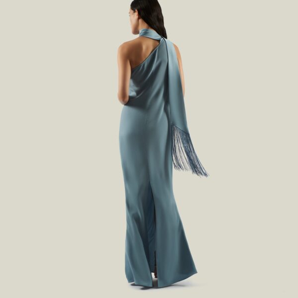 Taller Marmo kaftan dress with statement sleeves – designer fashion Coveti
