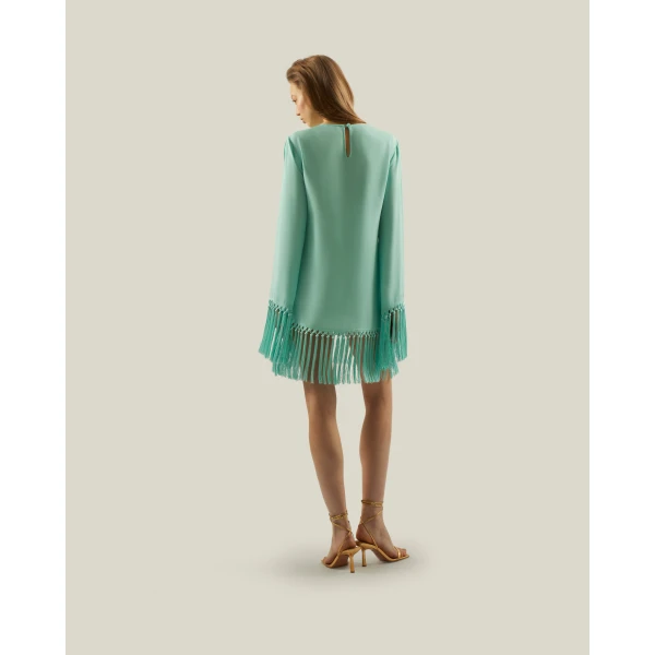 Taller Marmo Claudia Dress In Acqua, view 3