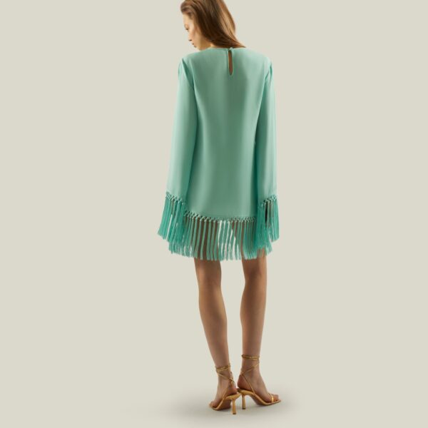 Taller Marmo kaftan dress with statement sleeves – designer fashion Coveti