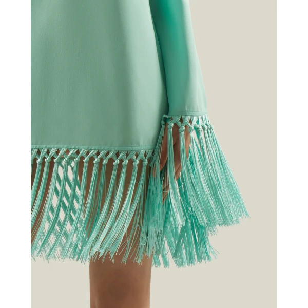 Taller Marmo Claudia Dress In Acqua, view 4
