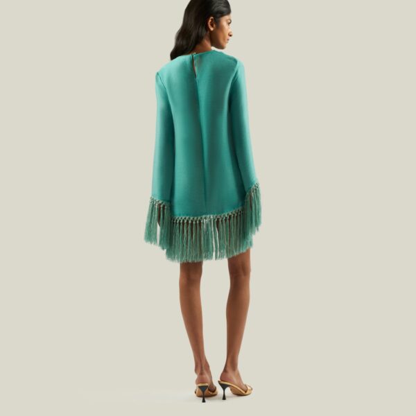Taller Marmo kaftan dress with statement sleeves – designer fashion Coveti