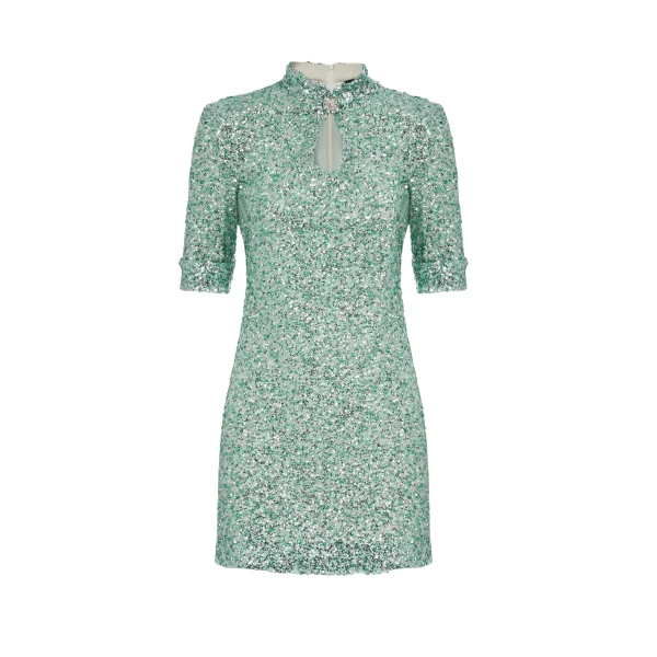 Green Dresses luxury Clothing from Coveti Marketplace
