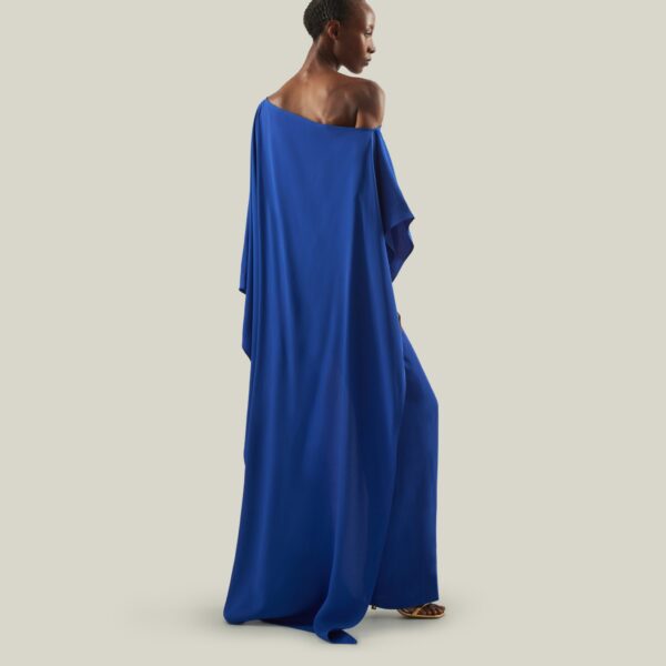 Taller Marmo kaftan dress with statement sleeves – designer fashion Coveti