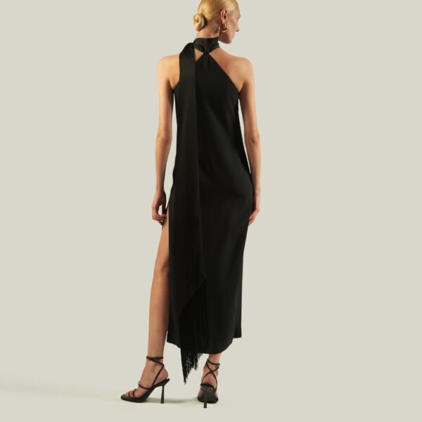 Taller Marmo kaftan dress with statement sleeves – designer fashion Coveti