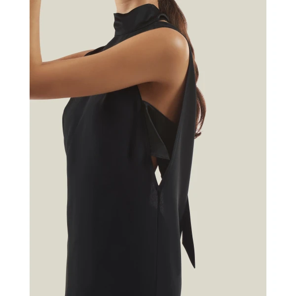 Taller Marmo Miami Dress In Black, view 4