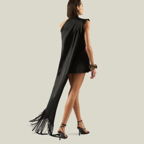 Taller Marmo kaftan dress with statement sleeves – designer fashion Coveti