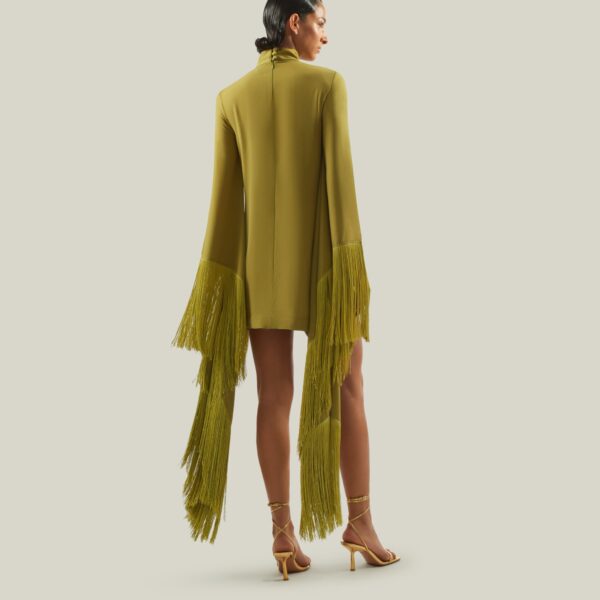 Taller Marmo kaftan dress with statement sleeves – designer fashion Coveti