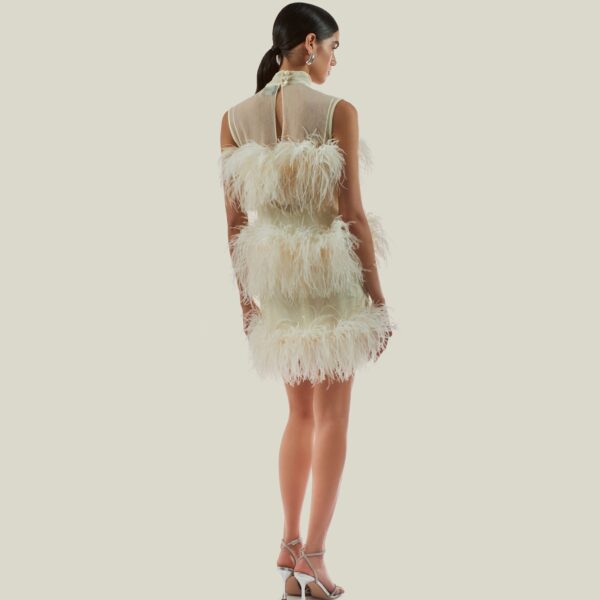 Taller Marmo kaftan dress with statement sleeves – designer fashion Coveti
