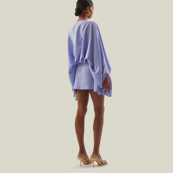 Taller Marmo kaftan dress with statement sleeves – designer fashion Coveti