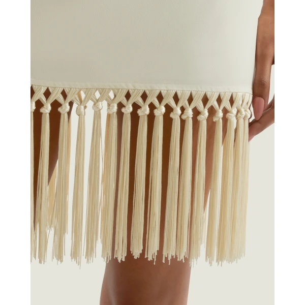 Taller Marmo Mini Palermo Dress In Latte, view 4