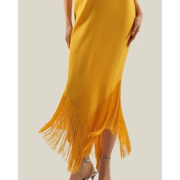 Taller Marmo Nina Dress In Lemon, view 4