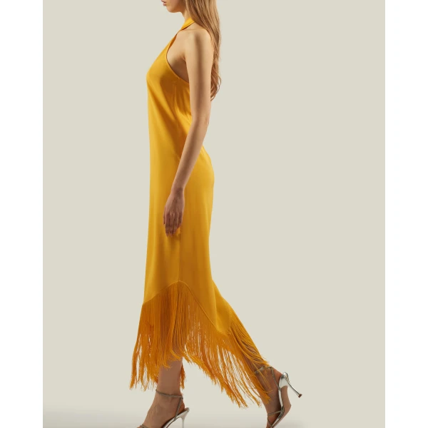 Taller Marmo Nina Dress In Lemon, view 5